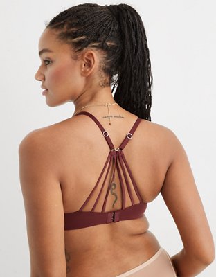 Aerie Real Sunnie Bra ligeramente relleno de copa entera con tiras