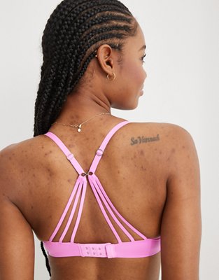 Aerie Real Sunnie Full Coverage Lightly Lined Strappy Bra