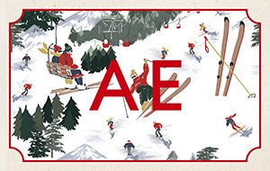 AE Holiday Pattern Gift Card