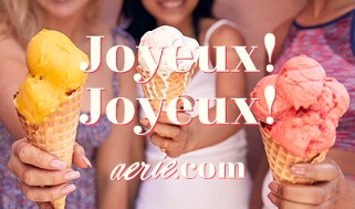 Aerie Happy Birthday Gift Card (FRENCH)