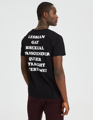 Мужские футболки American Eagle AE Pride Graphic T-Shirt — фото 3