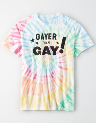 AE Tie-Dye Pride Tee