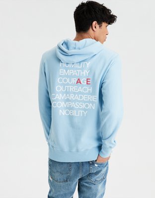 Мужские худи American Eagle AE Mental Health Graphic — фото 4