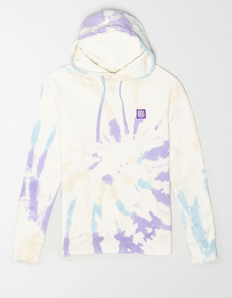 Мужские худи American Eagle AE X Delivering Good Tie-Dye