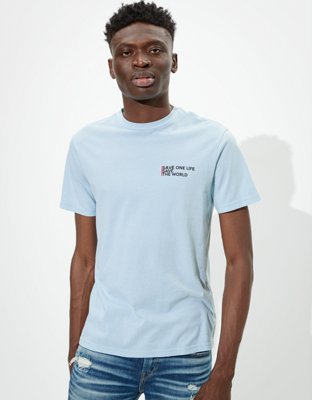 Мужские футболки American Eagle AE Mental Health Graphic T-Shirt — фото 3