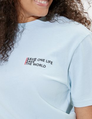Мужские футболки American Eagle AE Mental Health Graphic T-Shirt — фото 4