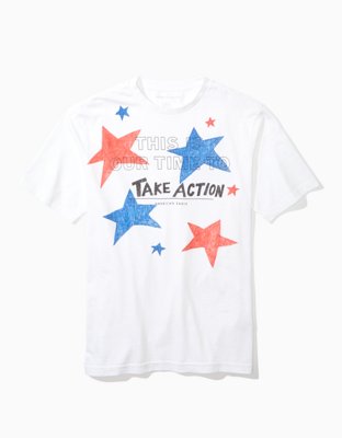 Мужские футболки American Eagle AE This Is Our Time Customizable T-Shirt — фото 6