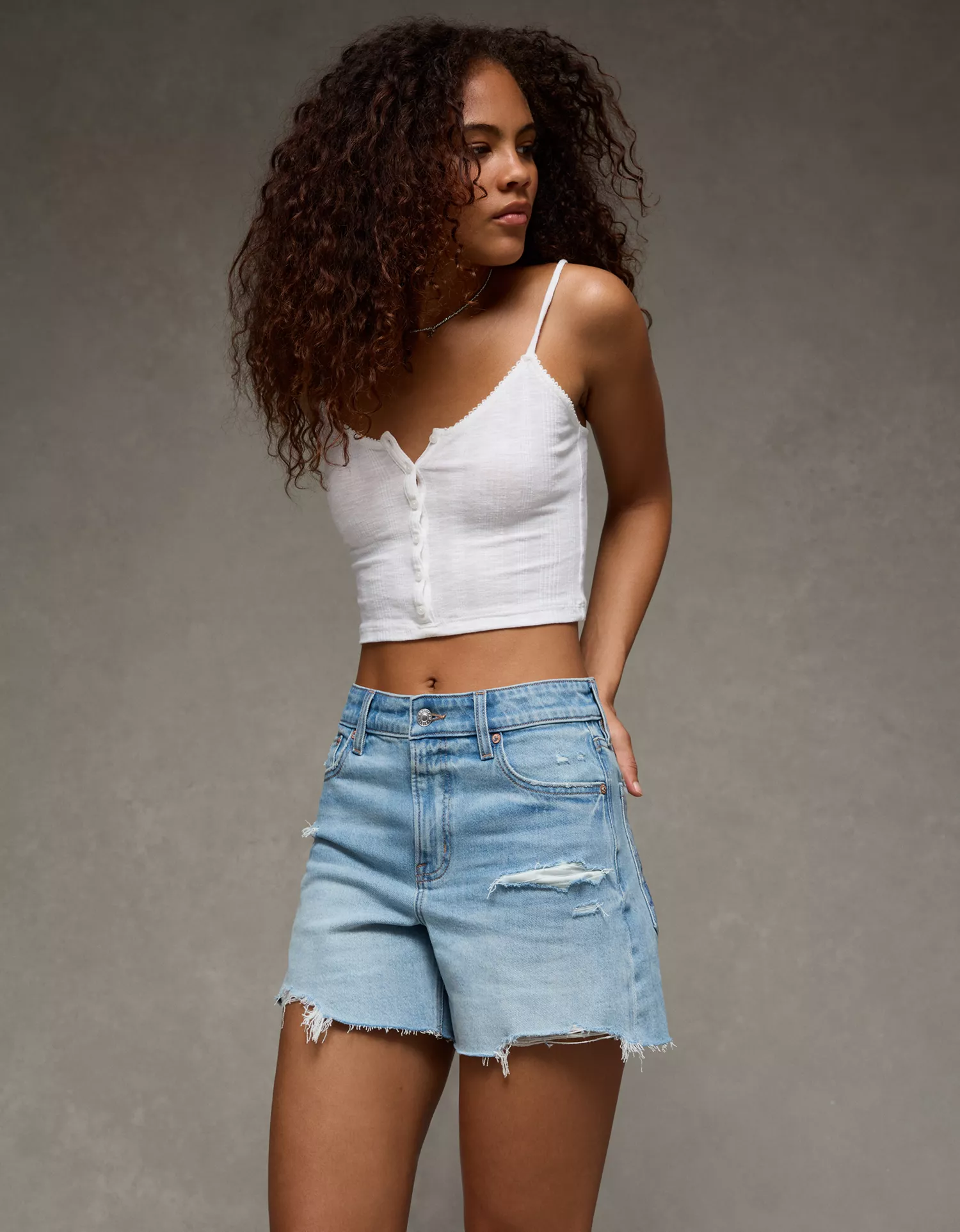 AE Syd Stretch Highest Rise Baggy Short - thumbnail 2