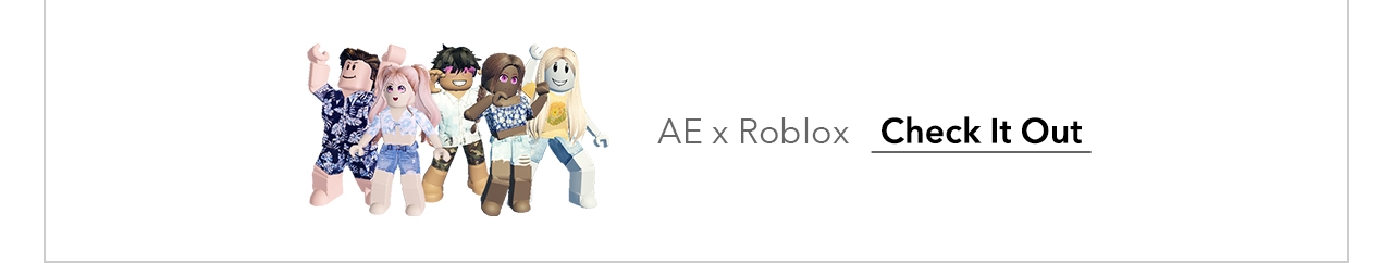 Turn your images on. Shop AEO AE x Roblox Check It Out 