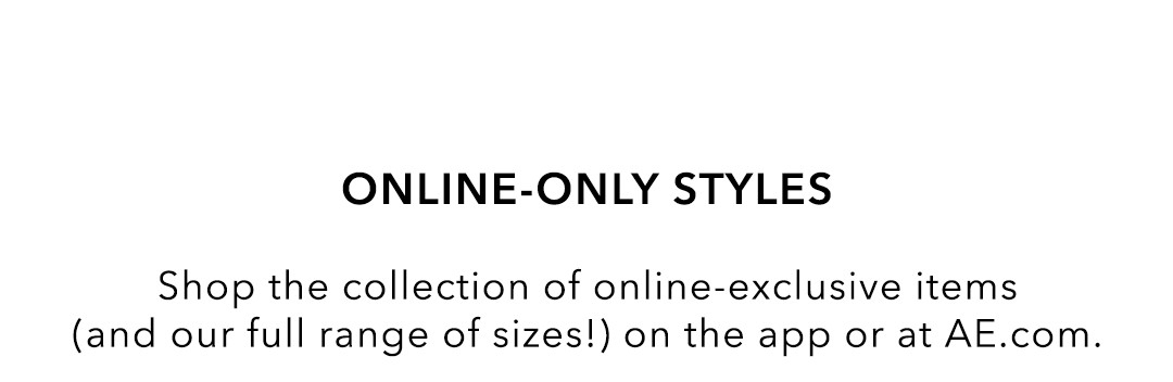 Turn your images on. Shop AEO