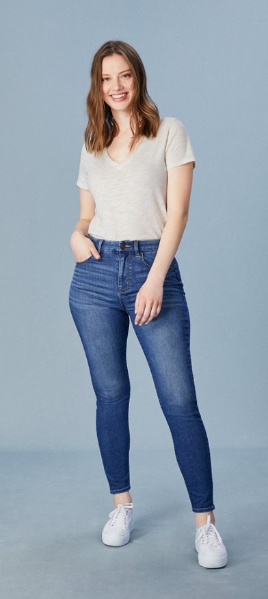 Estilos Unicos En Jeans Curvy Para Mujer American Eagle