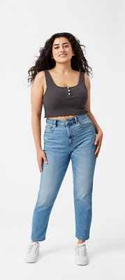 where to get cute cheap mom jeans