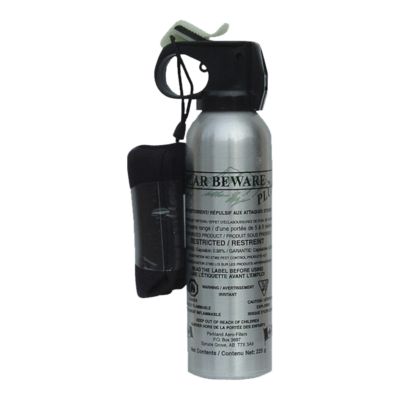Bear Beware Plus Bear Spray 225g with Holster Atmosphere.ca