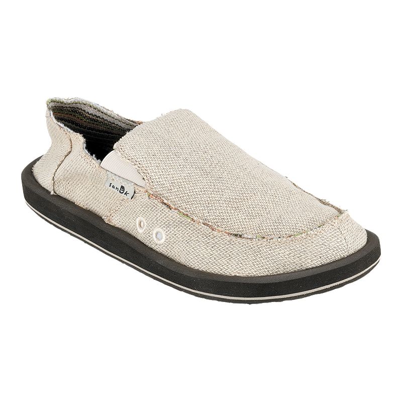 Sanuk Men's Hemp Shoes - Tan | Atmosphere.ca