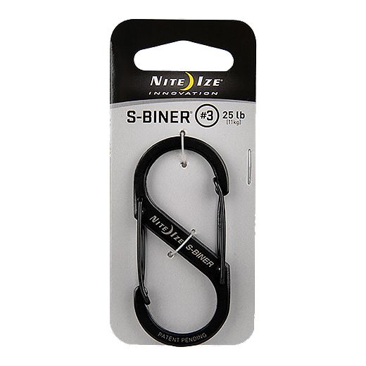 Nite Ize S-Biner Size #3 - Black