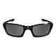 Oakley Fives Squared Polarized Sunglasses- Polished Black with Black Iridium Lenses 