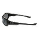 Oakley Fives Squared Polarized Sunglasses- Polished Black with Black Iridium Lenses 
