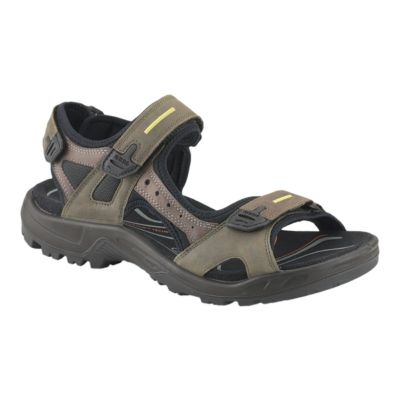 Ecco Men's Yucatan Sandals - Tar/Rock 