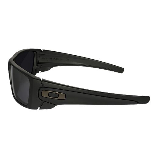 Oakley Fuel Cell Sunglasses- Matte Black with Grey Polarized Lenses |  