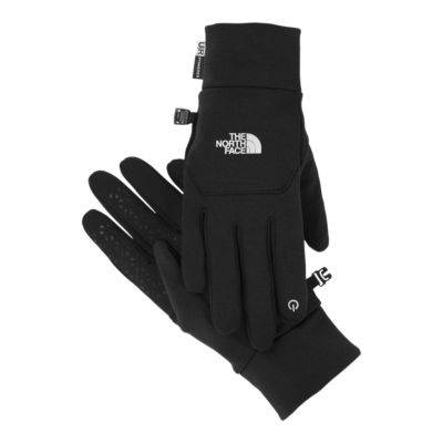 north face etip gloves black