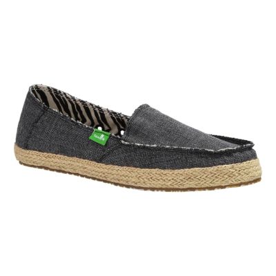 sanuk slip on shoes womens