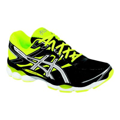 asics lime green running shoes