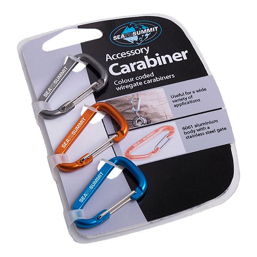 Sea to Summit Accessory Carabiner Set - 3 Pack