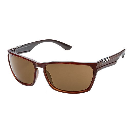 Suncloud Cutout Burnished Brown Sunglasses