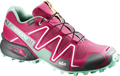 salomon shoes pink