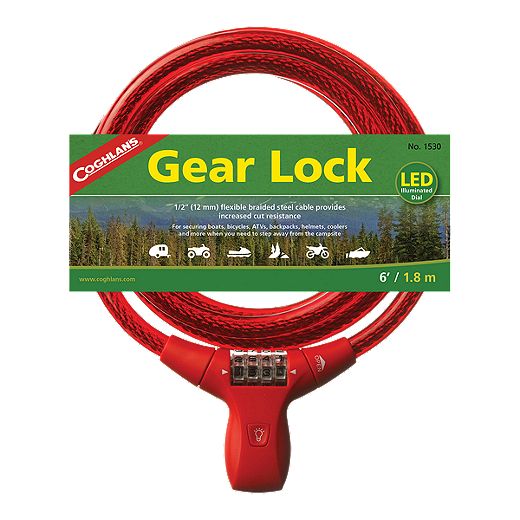 Coghlan's Gear Lock - Assorted Red/Yellow
