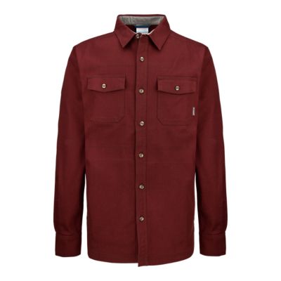 columbia fleece lined shirt jacket