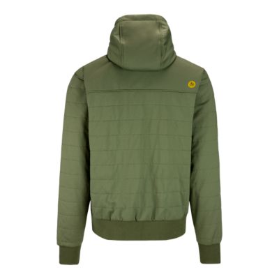 mens insulated zip up hoodie