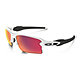 Oakley Flak 2.0 XL Sunglasses- Polished White with Prizm Baseball Outfield Lenses