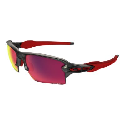 Oakley Flak 2.0 XL Sunglasses Matte Grey Smoke with Prizm Road Lenses