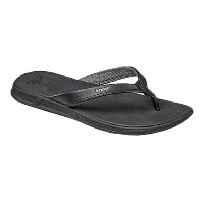 reef black flip flops