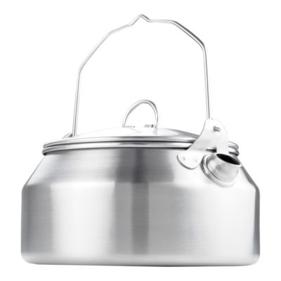 small metal kettle