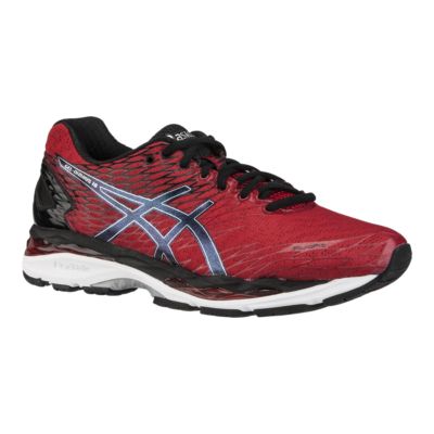 asics nimbus 18 red