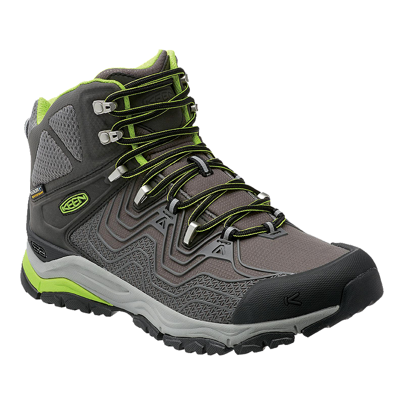 Keen Men's Aphlex Mid Waterproof Day Hiking Boots - Black/Gargoyle | Atmosphere.ca