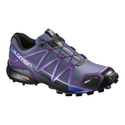 salomon purple shoes