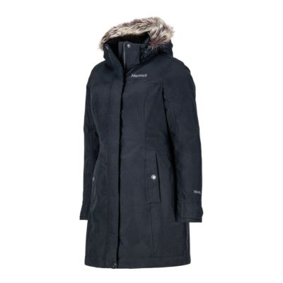 marmot black waterbury down jacket