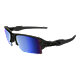 Oakley Flak 2.0 Polarized Sunglasses- Matter Black with Prizm Deep Water Lenses