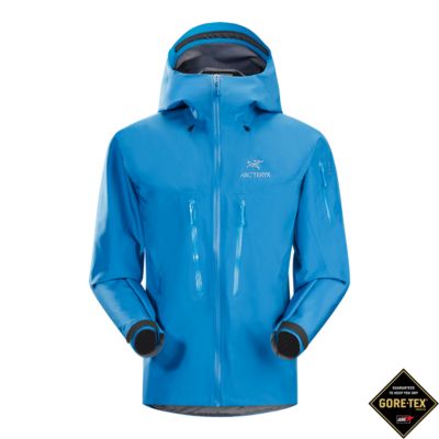 blue arcteryx jacket