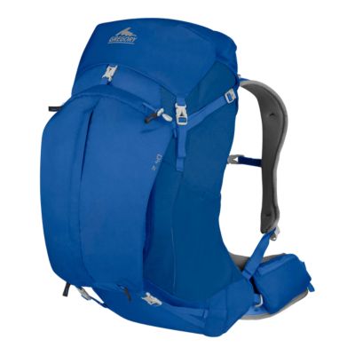 coach blue backpack