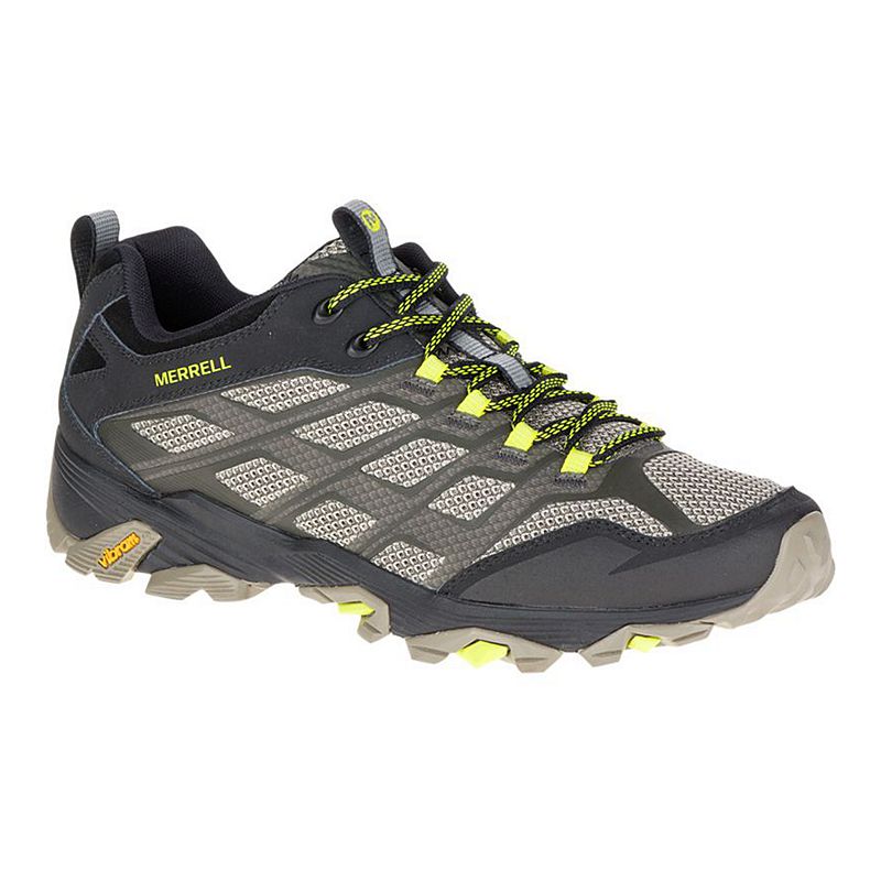 Merrell Men's Moab FST Hiking Shoes - Olive/Black | Atmosphere.ca
