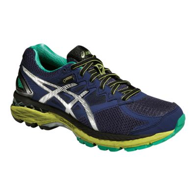 ASICS Men's GT-2000 4 GTX Running Shoes - Blue/Teal/Yellow | Atmosphere.ca