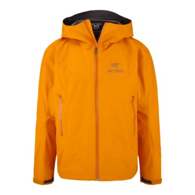 Arc Teryx Men S Beta Sl Gore Tex Jacket Madras Orange Atmosphere Ca