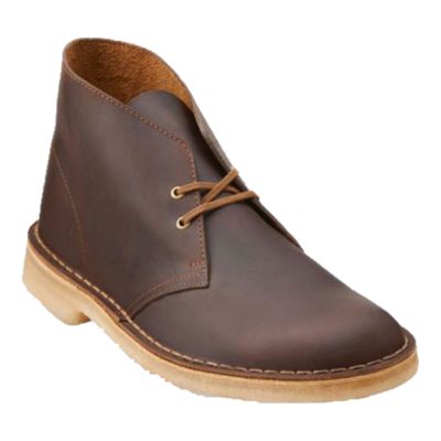 brown clarks boots