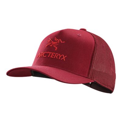 arcteryx logo trucker hat