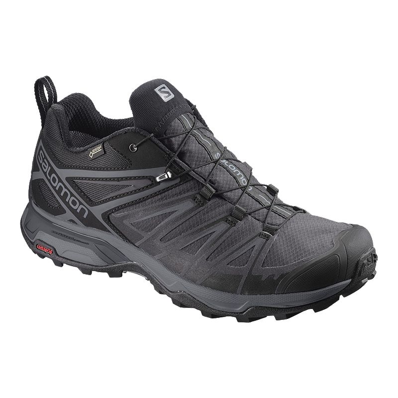 good four times pit Salomon Men's X Ultra 3 GTX Hiking Boots - Black/Magnet | Atmosphere.ca