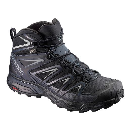 Salomon Men's X Ultra 3 Mid GTX Hiking Boots - Black/India Ink